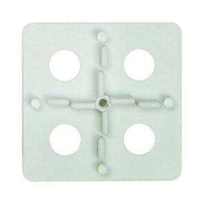 White Floor Spacing Plates  - Run out