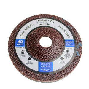 Abrasive PVA Wheel 40 Grit - NEW