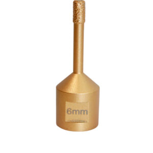 Vacuum Brazed Diamond Drill Bit 6mm - NEW